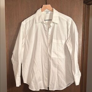 AYR White Button-Up Shirt